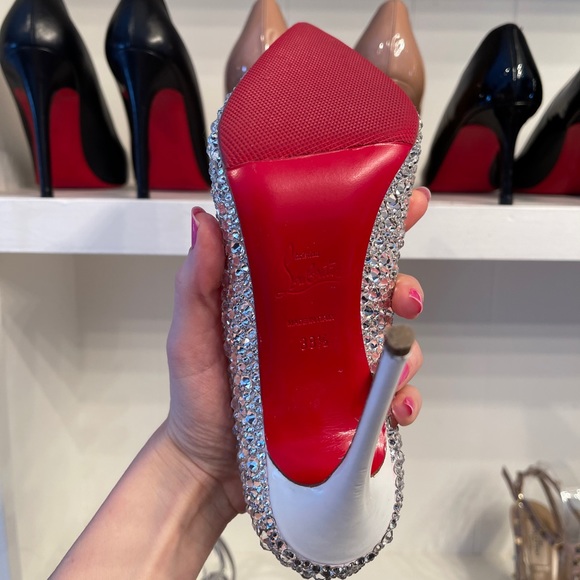 Louboutin pumps so Kate swarovski Custom 1 of 1 - Picture 13 of 16